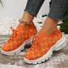 Ultimate Comfort and Style: Women's Fashion Shockproof Running Shoes - Lightweight Knitted Sport Shoes