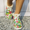 Winter Wonderland: Women's Cartoon Grinch Print Boots - Cosy, Stylish, and Fun!