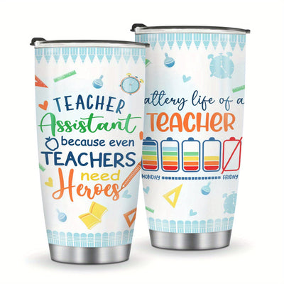 Stylish Insulated Travel Coffee Mug: Perfect Teacher Gift for Any Occasion!