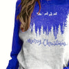 Festive Fashion: Plus Size Christmas Tree Sweatshirt for Women