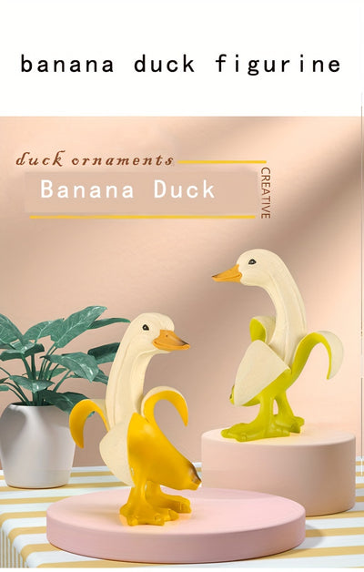 Elevate your home or office decor with our Creative Cute Banana Ornaments! Featuring charming Funny Duck Friends, this unique gift is perfect for birthdays, Christmas, or Thanksgiving.