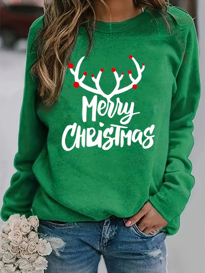 Step into the holiday season in style with this stylish, festive crew neck t-shirt. Featuring a unique Merry Christmas print, it's perfect for casual everyday wear. The lightweight cotton blend fabric ensures maximum comfort and breathability, making it an ideal choice for any occasion.