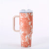 40oz Galaxy Sky Pattern Tumbler with Lid and Handle - Perfect Birthday Gift for Home and Kitchen