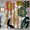 Bring a splash of bohemian vibes to your bathroom with Boho Bliss Colorful Floral Shower Curtain. Made from waterproof and highly durable fabric, this stylish shower curtain is the perfect addition to your washroom. It comes with hooks for easy hanging and is sure to add a touch of charm to your decor.