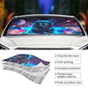 Stay Cool and Protected: Folding Car Windshield Sunshade - Block UV Rays and Keep Your Vehicle Cool