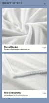 Vibrant Splendor: Flannel Blanket – Soft, Casual, Warm, A Versatile Office and Travel Essentia