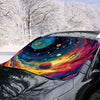 Magic Planet: The Ultimate Dual-Function Car Sunshade and Snowboard Adventure Companion