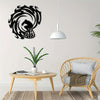 Surfing Waves: Aesthetic Metal Wall Decor for Living Rooms and Bedrooms