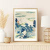 3pcs Japanese Woodblock Canvas Art: The Great Wave Collection - Posters for Home and Office Decoration