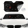 Drive in Style: Dashboard Theme Car Sunshade - Protect and Personalize Your Ride!