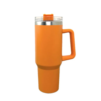 40ozColors Tumbler with Insulated Double Wall and Cup Handle - The Perfect Handy Cup! The Perfect Gift for Any Occasion!