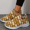 Stylish and Comfortable Women's Fashion Print Sports Shoes: Breathable, Shockproof, Lightweight, and Non-slip for Travel