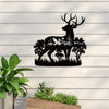 Enhance your home decor with our Whimsical Wildlife Metal Art Sign featuring a captivating Mountain Forest and Deer design. Made with high-quality metal, this piece adds a vibrant touch to any wall. It also makes for a unique and thoughtful housewarming gift. Elevate your space today.