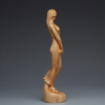 The Exquisite Beauty of Boxwood and Cypress: A Collection of Stunning Wooden Art Carvings