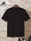 Casual Solid Color Slightly Stretch Round Neck Tee: A Must-Have Cotton T-Shirt for Spring/Summer Wardrobe