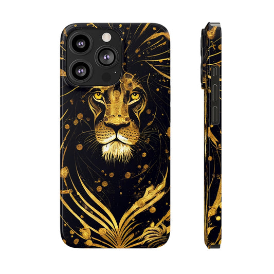 Nemean Lion in Greek Mythology Slim Phone Cases, Case-Mate