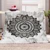 Mandala Magic: Ethnic Style Flannel Blanket for Comfort and Style in Every Setting