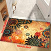 Beautiful Flowers Print Non-Slip Resistant Rug: A Waterproof and Machine Washable Carpet for Stunning Home and Outdoor Decor