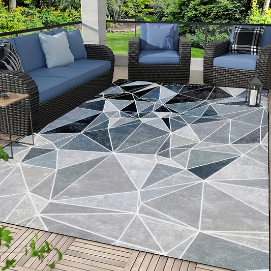 Complete your home decor with our beautiful non-slip resistant rug. Crafted from superior quality and featuring a geometric pattern, this rug is an excellent choice for versatility and long-lasting appeal. Enjoy its superior protection against slipping and sliding.