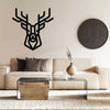 This beautifully crafted deer wall decor is a perfect addition to any indoor or outdoor space. Made of metal and designed with intricate details, this wall decor is sure to make a statement. The graceful curves and intricate details of this art piece will add a touch of elegance and grace to any home.