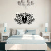 Lovebirds Metal Arts and Crafts Iron Pendant: Exquisite Home Interior Decoration for Bedroom, Living Room, and Bathroom