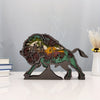 Bison Wooden Art Carving: Exquisite Home Decor and Perfect Gift for Holidays