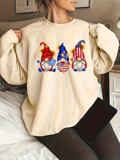 Stay warm and festive this holiday season with Santa Sweets! This cozy women’s Christmas sweatshirt is designed with plus size comfort in mind, featuring a cotton-poly blend that stretches to fit and an adjustable drawstring hood. Enjoy Christmas celebrations in comfort and style!