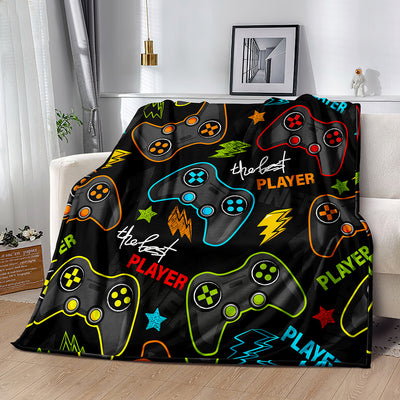 Snuggle up and stay warm with this Gamer Blanket. Crafted with a luxurious flannel material, the Gamepad Blanket style makes it perfect for any game lover. Give it as a gift or keep it for yourself - either way, you will enjoy its soft and cozy feel.