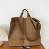 Casual Bag, Large Capacity Fashion Shoulder Bag, Zipper Trendy Handbag