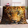 Cozy and Stylish Leopard Print Blanket: The Perfect Gift for Kids, Teens, and Everyone!