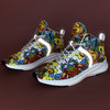 Blooming Comfort: Women's Flower Pattern Sneakers for Casual Outdoor Style