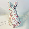 Spotted French Bulldog Sculpture: Exquisite Animal Dog Statues for Home Décor and Centerpieces