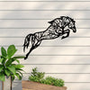 Wild and Majestic: Metal Horse Wall Art for Wildlife Lovers