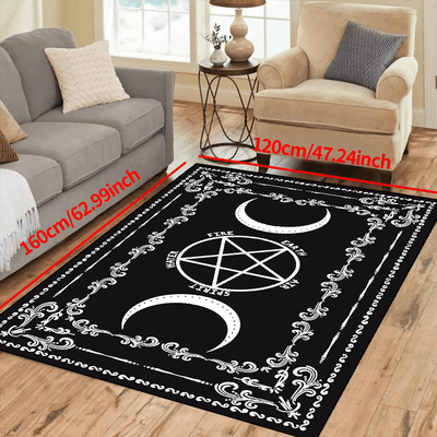 Enhance Your Living Space with Machine Washable, Waterproof and Decorative Carpet for Various Settings - Perfect for Living Rooms, Bedrooms, Nurseries, Patios, Gardens, and Yards