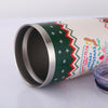 Stylish 20oz Stainless Steel Christmas Tumbler: The Perfect Water Bottle for Every Season and Great Xmas Gift!