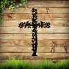 Serene Sanctuary: Metal Wall Art Tree and Birds Living - A Religious Home Accent and Decorative Gift