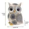 Nordic-Inspired Resin Owl Ornament: A Creative and Whimsical Home Accessory