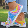 Trendy Colorful Tie-Dye Women's Canvas Shoes - Comfortable and Stylish Low Top Shoes