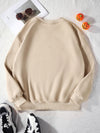 Cozy and Cute: Cartoon Character Print Pullover Sweatshirt for Fall/Winter Women's Fashion