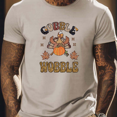 Festival Fun: Men's Summer Outdoor Cartoon Pattern T-Shirt - Embrace Style and Comfort!