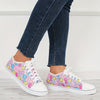 Bunny Print Canvas Shoes: Stylish and Comfortable Sneakers for Women