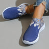 Stylish and Lightweight: Women's Geometric Pattern Sneakers for Outdoor Comfort