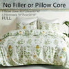 Green Oasis: 2-3pcs Duvet Cover Set with Plant Prints – Soft and Comfortable Bedding Set for Your Bedroom or Guest Room