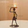Iron Man Vintage Candle Holder: The Perfect Atmosphere Decoration for a Classic Candlelight Dinner