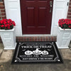 Witches Welcome: Spooky Halloween Pumpkin Carpet and Floor Mat for a Quirky Room Decor