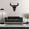 Exquisite Metal Cow Skull Wall Art: Enhancing Home and Office Décor with Rustic Charm