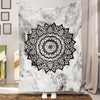 Mandala Magic: Ethnic Style Flannel Blanket for Comfort and Style in Every Setting