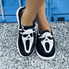Women's Halloween Pattern Slip-On Canvas Shoes: Stylish, Comfy, and Non-Slip Lightweight Footwear