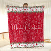 Cozy Up with our Christmas Themed Blanket: The Perfect Multi-Purpose Gift for All Seasons