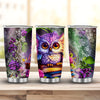 20oz Adorable Owl Tumbler: A Perfect Personalized Gift for Women, Girls, and Animal Lovers